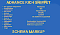 setup schema markup for rich snippets and product schema on your website