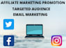promote affiliate link promotion, mlm links, and business ads