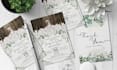 design unique wedding, party invitations