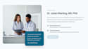 create custom landing page