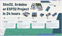 write stm32, arduino, esp firmware for your embedded project
