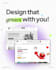 design responsive UI UX websites on figma