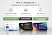 design modern minimalist business card for your brand