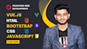 do frontend web development work for you using vue js, HTML, CSS, bootstrap