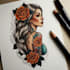 do a custom american traditional tattoo design