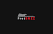 fret buzz amped guitar newsletter logo design