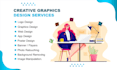 do your any graphic designing work 2d or 3d