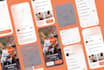 do a creative and professional website UI UX design