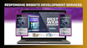 create a responsive static website using HTML CSS
