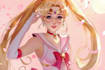 make a sailor moon anime manga style , pro for you