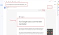 fix google ads advertiser verification and ads account reactive