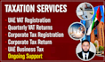handle uae vat,corporate tax registration,tax return ,tax filing