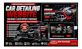 design car wash website car detailing website auto repair mechanic website