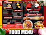 do restaurant menu, restaurant flyer, pizza menu, TV menu