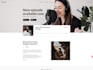 build a beautiful podcast website