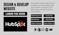 do hubspot landing page, hubspot website, godaddy website, webflow landing page