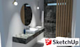 create sketchup 3d model and architectural render for interior