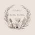 design boho hand drawn botanical feminine logo