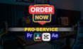 do professional youtube automation video edit