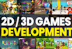create 2d 3d unity mobile game android, ios, html5, 3d 2d unity game development