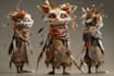create fantasy mascot characters
