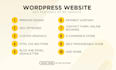 wordpress website design on godaddy hostinger bluehost elementor pro
