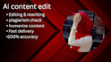 edit, rewrite your blog