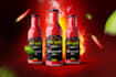 design label for sauce, spice, ketchup, seasoning, seamoss, jar and mockup