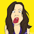draw your funny or weird face in a cartoon style
