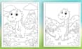 illustrate coloring book page for kids and adults and  KDP