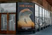 design a professional double exposure movie poster