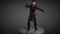 do polycount 3d character, nifty island texture, ue5 modular rig, sfm model