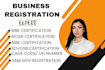certify your business as mbe wosb 8a dbe hubzone sdvosb hub samgov uei cage code