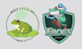 make high quality mascot frog logo and illustration
