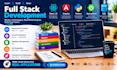 develop full websites with react , angular,python  bootspring