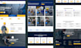 build SEO optimized handyman website, handyman landing page repair website