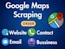 scrape google map data for lead generation, b2b data extraction or list creation