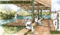 do high quality landscape architectural hand drawing