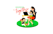 design super mums balancing work life logo