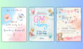 design a gender reveal invitation card