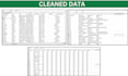 do excel data cleaning, formatting, editing, wrangling