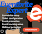 do geo targeting event promotion, eventbrite setup, webinar promotion,