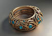 make 3d jewelry design, jewelry rendering, jewelry card, jewelry retouch, gold
