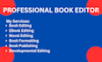 proofread format line edit book manuscript memoir author bio fiction non fiction