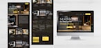 design elegant minimalist landing page in canva for your business