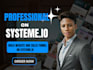 build, revamp, salesfunnel in systeme io, blog, landing page, systeme io website
