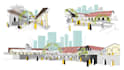 create detailed architectural sketches and illustrations