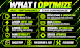 optimize, tweak, fix, overclock PC for gaming and streaming