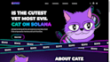crypto meme website, meme token website, crypto landing page
