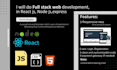 be your full stack web developer, mern stack, react js web developer